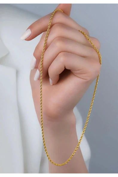 2mm Halat Zincir Kolye