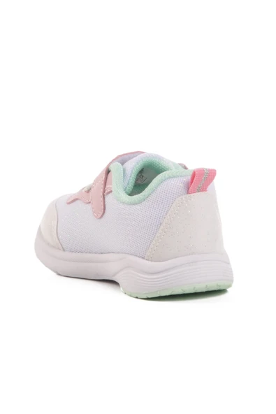 Pepino Beyaz Cırtlı Fileli Hafifi Kız Çocuk Spor Ayakkabı 1932 İ - Resim 4