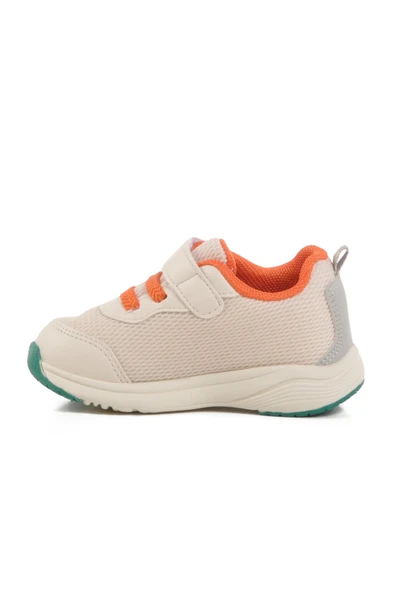 Pepino Krem Cırtlı Fileli Hafif Unisex Çocuk Spor Ayakkabı 1931 İ - Resim 2