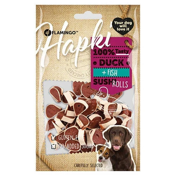 Flamingo Hapki Ördekli Balıklı Köpek Ödülü 85gr