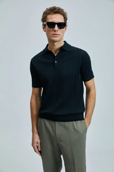 Lufian Bold Erkek Pamuklu Kazak Siyah - 4