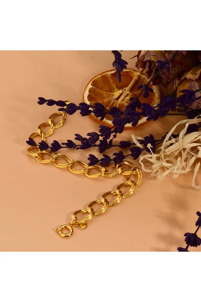 Samanyolu Yaldızlı Altın Bileklik - Resim 5