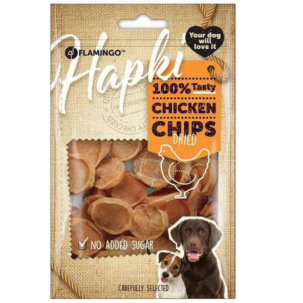 Flamingo Hapki Cips Tavuklu Köpek Ödülü 85 gr