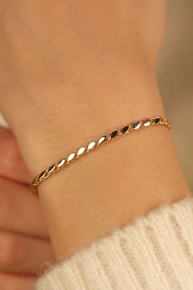 Pullu Altın Bileklik