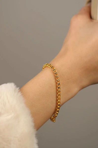 Hallow Altın Bileklik