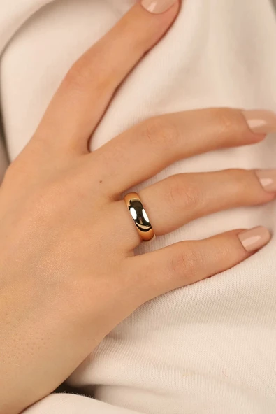 6mm Alyans Altın Yüzük ürün görseli 1