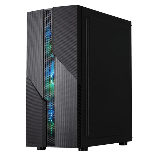 BITFENIX C20 Black 4 F-RGB fans+600w white PSU