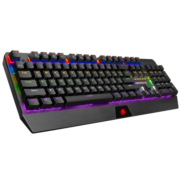 GameBooster G5R Defender Rainbow Aydinlatmali Mekanik Oyun Klavyesi