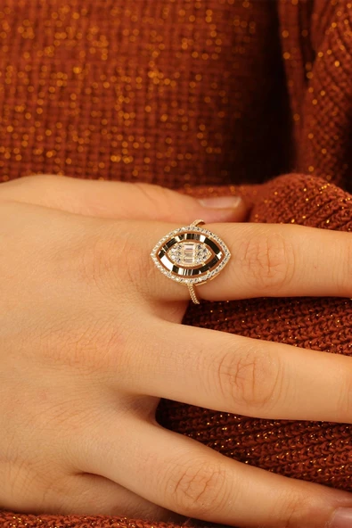 Baget Yeni Tarz Altın Yüzük - Resim 5