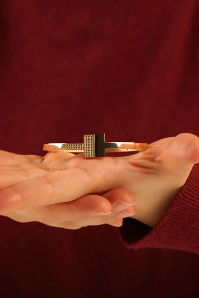 T Kelepçe Altın Bilezik - 5