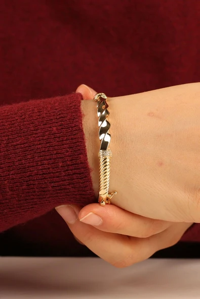 Burgu Altın Bilezik - 4