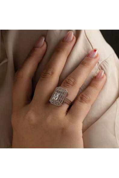 Altın Baget Yüzük - Resim 3