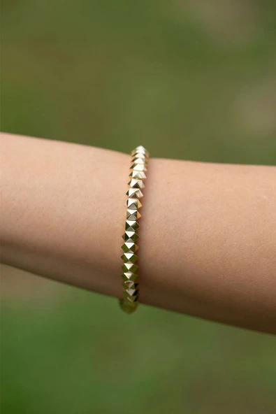 14 Ayar Spor Ataç Altın Bileklik - 4