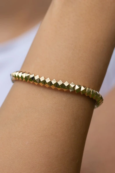 14 Ayar Spor Ataç Altın Bileklik