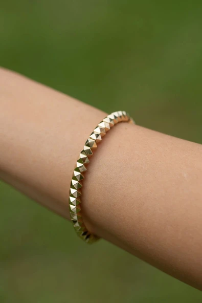 14 Ayar Spor Ataç Altın Bileklik - 3