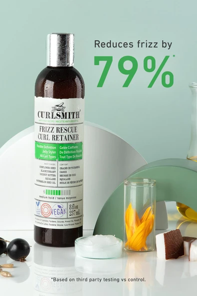 Curlsmith Elektriklenme Karşıtı Esnek Tutuş Saç Jölesi 237ML - 5