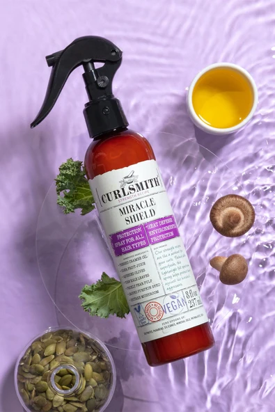 Curlsmith Isıya ve Çevresel Etkenlere Karşı Koruyucu Saç Spreyi 237ML - 4