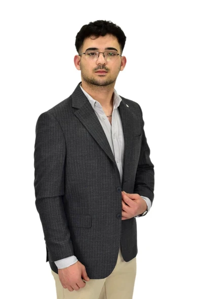 Erkek Tek Spor Ceket 4 Drop BGL-ST04471 - Resim 4