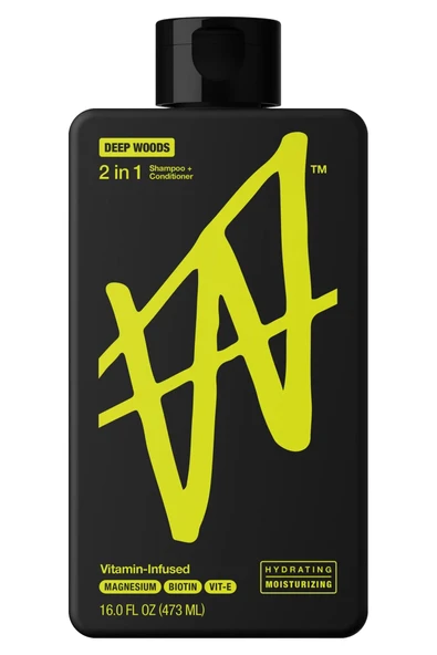W Labs Deep Woods 2'si 1 Arada Nemlendirici Şampuan ve Saç Kremi 473ML