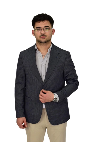 Erkek Tek Spor Ceket 4 Drop BGL-ST04474 - Resim 2