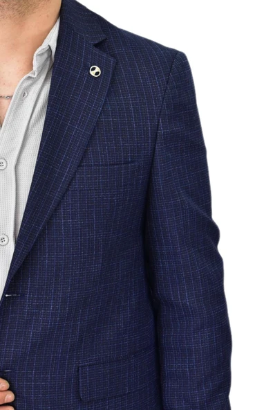 Erkek Tek Spor Ceket 4 Drop BGL-ST04475 - Resim 6