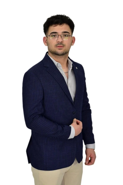 Erkek Tek Spor Ceket 4 Drop BGL-ST04475 - Resim 4