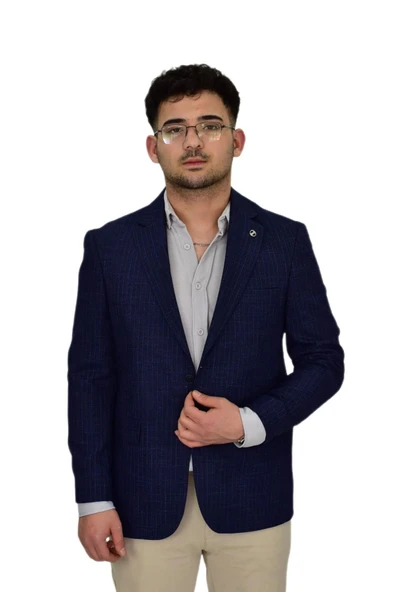 Erkek Tek Spor Ceket 4 Drop BGL-ST04475 - Resim 2