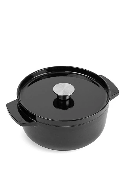 Kitchenaid Siyah Döküm Demir Tencere 22 cm