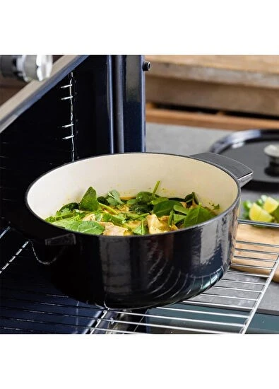 Kitchenaid Siyah Döküm Demir Tencere 26 cm - 4