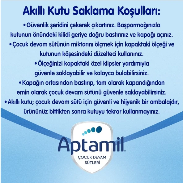 Nutrıcıa Aptamil Pronutra 800GR Devam Sütü No:5 (2-3 Yaş) - 11