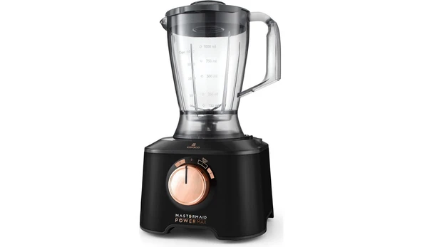 Mastermaid Power Max 11 In 1 Mutfak Robotu Matte Black Copper 2500 W