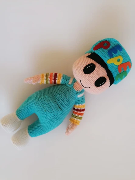 Pepee Uyku Arkadaşı Amigurumi Organik Oyuncak - 5