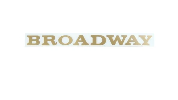 BROADWAY EM KAĞIT YAZI BAL KÖPÜĞÜ ürün görseli
