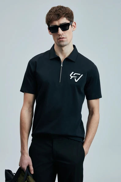 Lufian 111040224 Slash Smart Polo Yaka Tişort Erkek T-Shirt ürün görseli 1