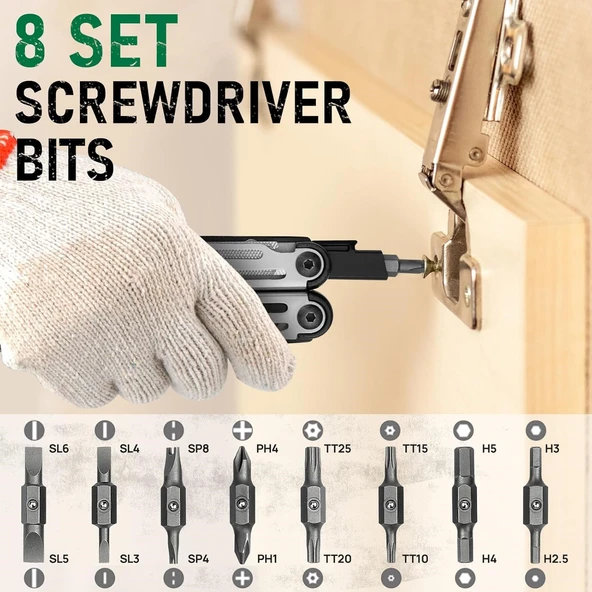 B/BURY Çok Amaçlı Pense -Pro BI2045 - 8