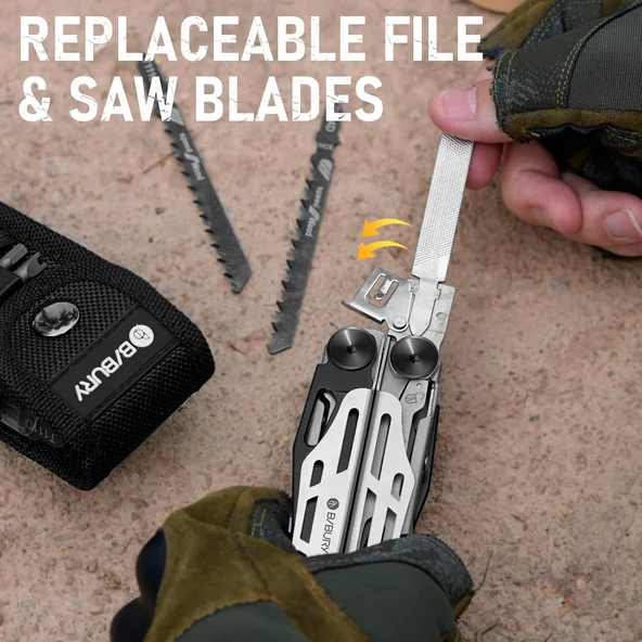 B/BURY Çok Amaçlı Pense -Pro BI2045 - 4