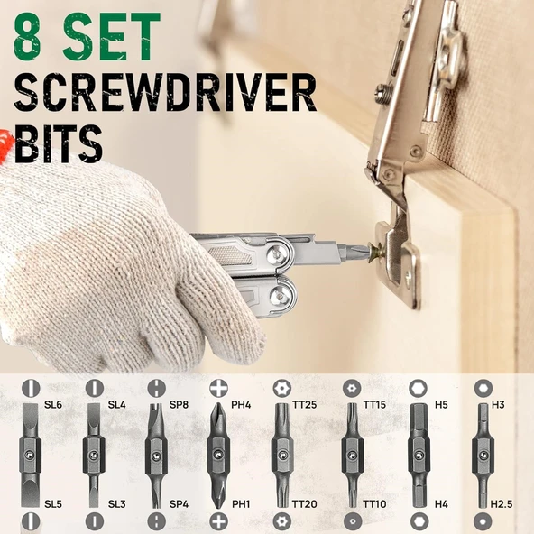 B/BURY Çok Amaçlı Pense - Pro BI2045 - 8