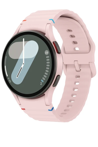 Movetime MT42X MT46X MT43A Amazfit GTS Bip 20mm Kordon Dekoratif Örgü Çizgili Spor Silikon Kayış - 6