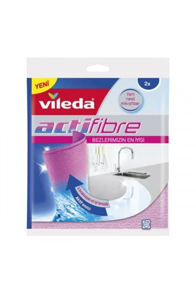 Vileda Actifibre Temizlik Bezi 2 Li - 2
