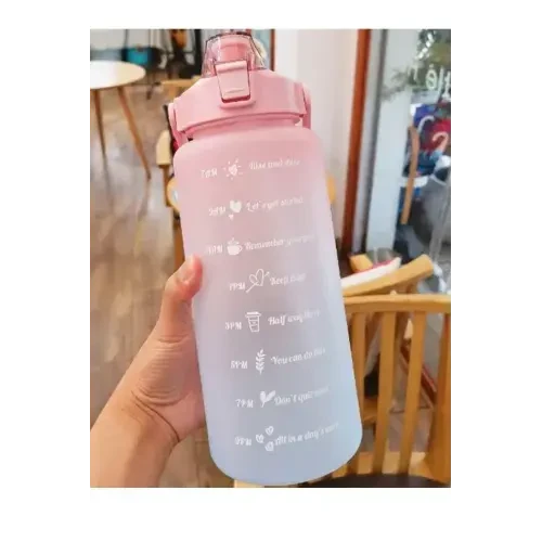 Günlük Motivasyon Su Matarası 2 Litre