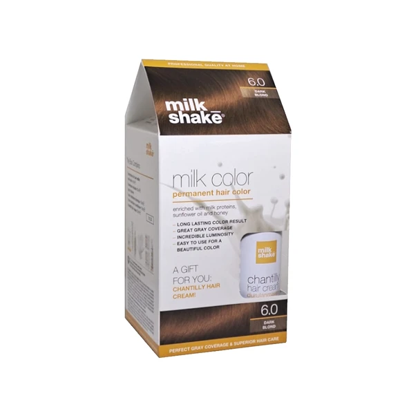 Milk Shake 6 Koyu Kumral Saç Boyası + Saç Kremi 50 ml Set