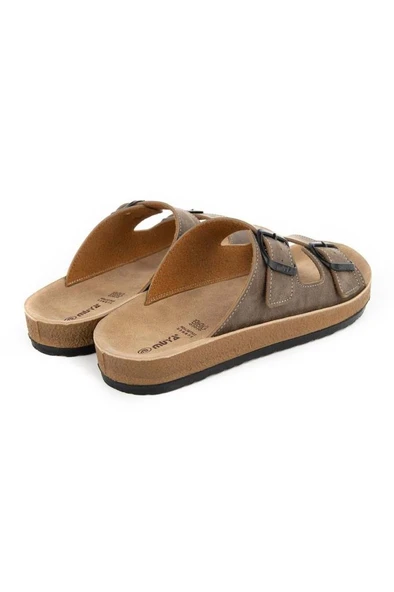 Muya Yuna 31032-695 Anatomik Taban Kadın Terlik Vizon 36-40 - 4