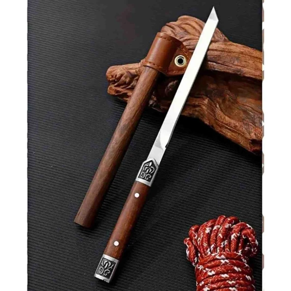 Katana Japon Şef Bıçağı Tanto - Resim 2