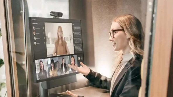 Lenovo ThinkSmart View Plus MTR 12CN0002TU Hepsi Bir Arada Video Konferans Sistemi - 4