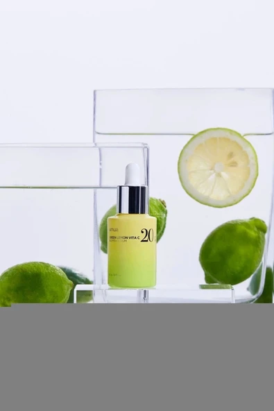 Green Lemon Vita C Serum Parlatıcı Vitamin C Serumu 20g - 3