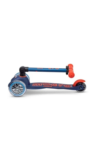 MINI DELUXE FOLDABLE NAVY BLUE Scooter MCR.MMD154 - Resim 5