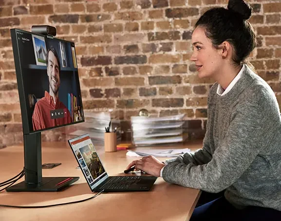 Lenovo ThinkSmart View Plus MTR 12CN0002TU Hepsi Bir Arada Video Konferans Sistemi - 5