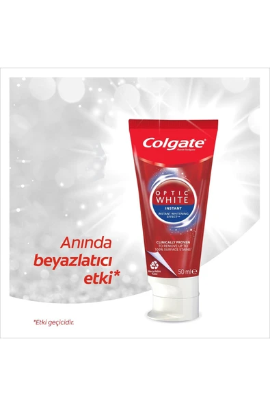 Colgate Optic White İnstant Diş Macunu 50 ml - 3