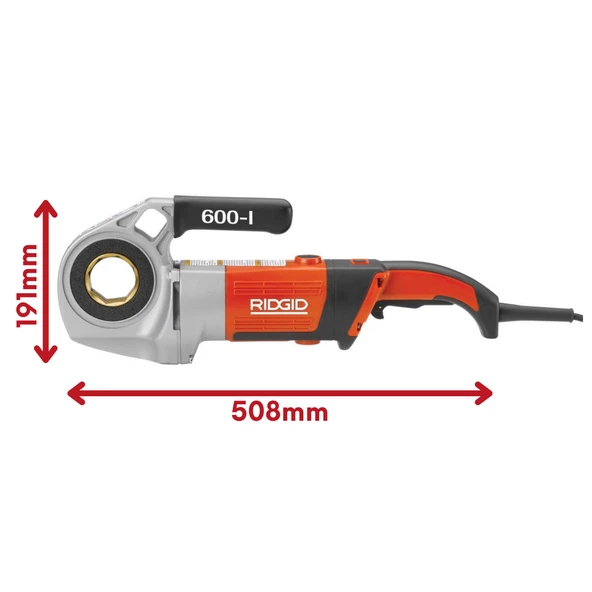Rıdgıd 44878 Model 600-I 1/2''-1.1/4'' Elektrikli El Paftası - 7