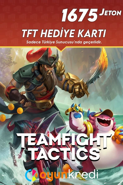 Teamfight Tactics 1675 Jeton